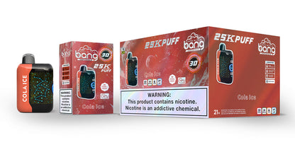 Bang starry 25000 puffs Disposable Vape-850mAh Battery, 30ml E-liquid, Multiple Nicotine 16 Flavors
