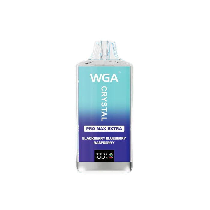 WGA Crystal Pro Max Extra 15000 Puffs Disposable Vape Box Of 10-650mAh Battery, Multiple Nicotine 11 Flavors