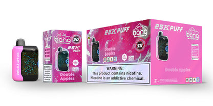Bang starry 25000 puffs Disposable Vape-850mAh Battery, 30ml E-liquid, Multiple Nicotine 16 Flavors