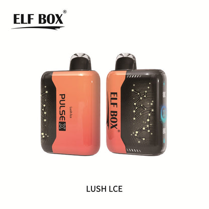 ELF BOX Pulse X 15000/25000 Puffs Disposable Vape – Dual Mesh Coil, LED Display, Rechargeable