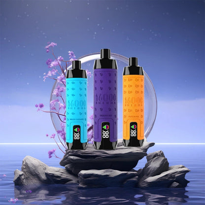 25000 Puffs Disposable Vape - ELF BOX Pulse X, LED Display, Dual Mesh