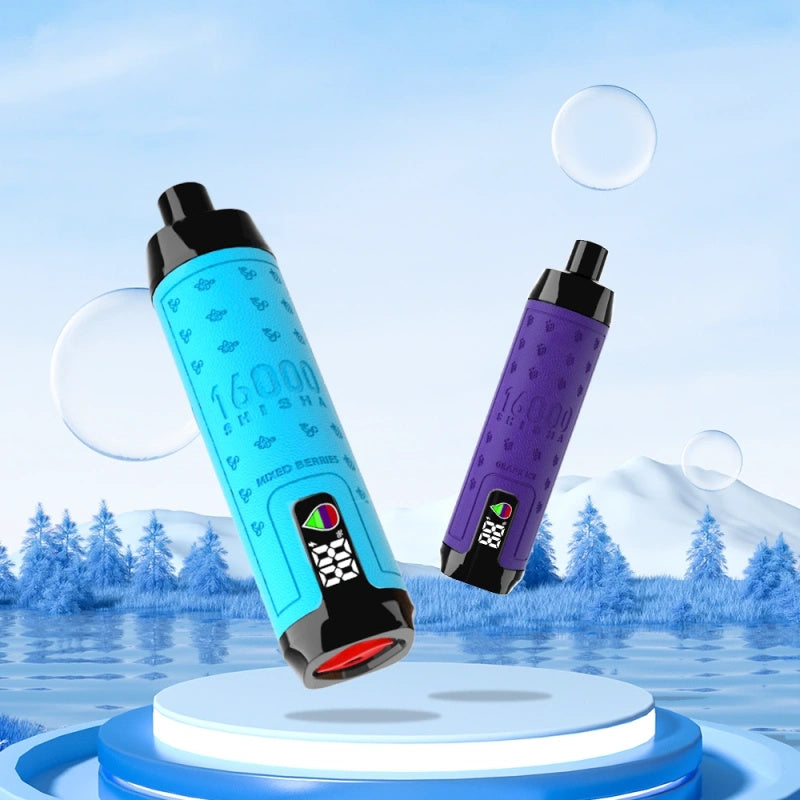 25000 Puffs Disposable Vape - ELF BOX Pulse X, LED Display, Dual Mesh