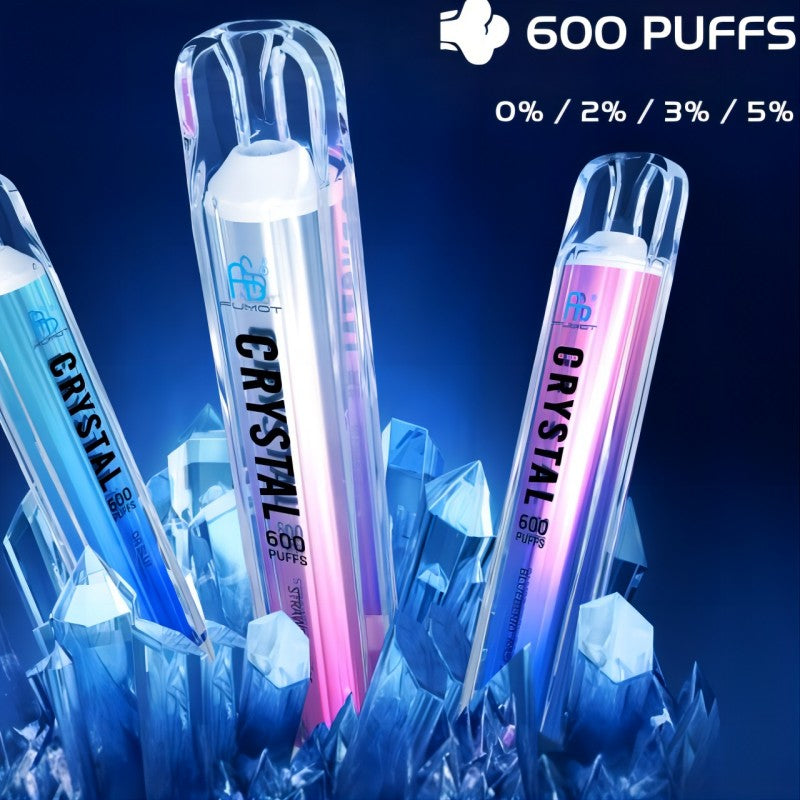RandM FUMOT ORIGINAL RANDM CRYSTAL 600 Puffs Disposable Vape Wholesale