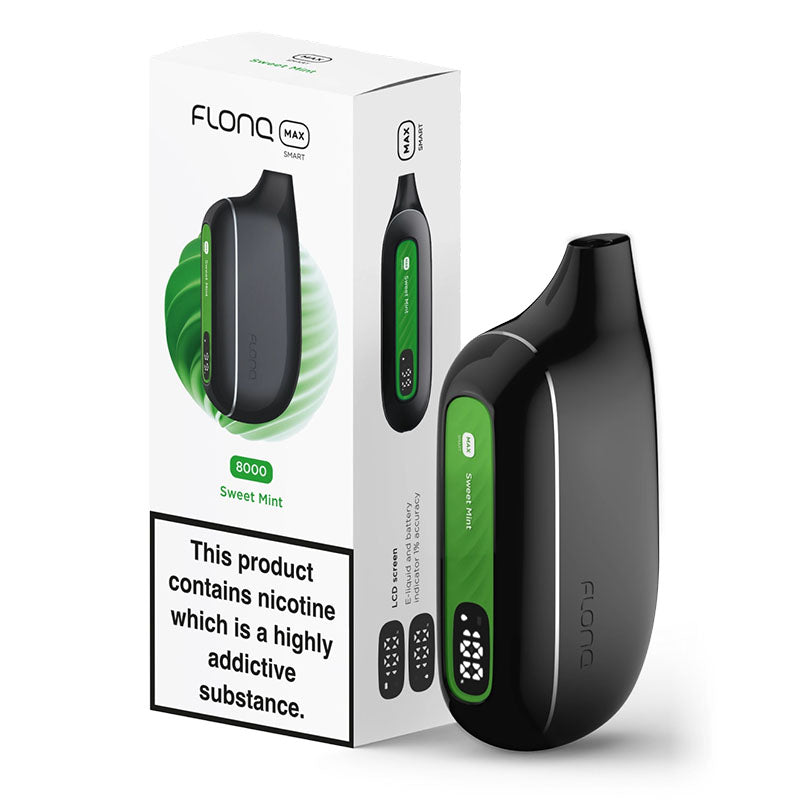 Flonq Max Smart 8000 - 20ml Disposable Vape | 8K Puffs | 2%/5% Nicotine