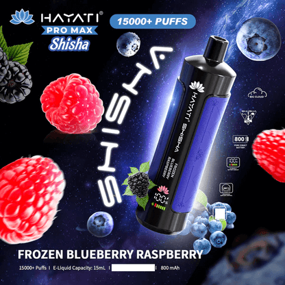 Hayati Shisha 15000 Puffs Disposable Vape (Box of 10)