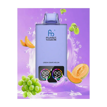 Fumot Tornado 35k Disposable Vape Fumot  Vape With Digital  20 flavor Display