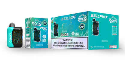 Bang starry 25000 puffs Disposable Vape-850mAh Battery, 30ml E-liquid, Multiple Nicotine 16 Flavors