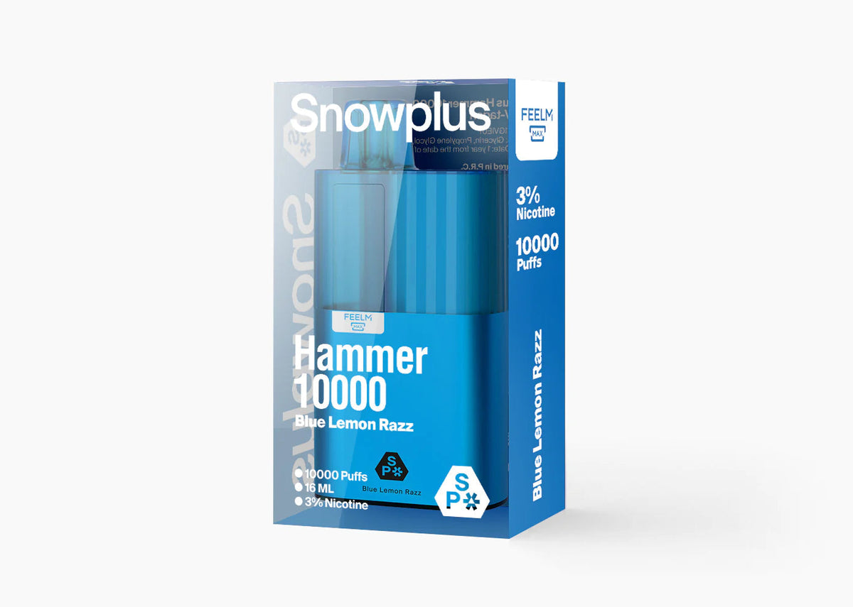Snowplus Hammer 10000 Puffs Disposable Vape Wholesale-550mAh baterry, 16ml E-liquid, Multiple Nicotine 10 Flavors