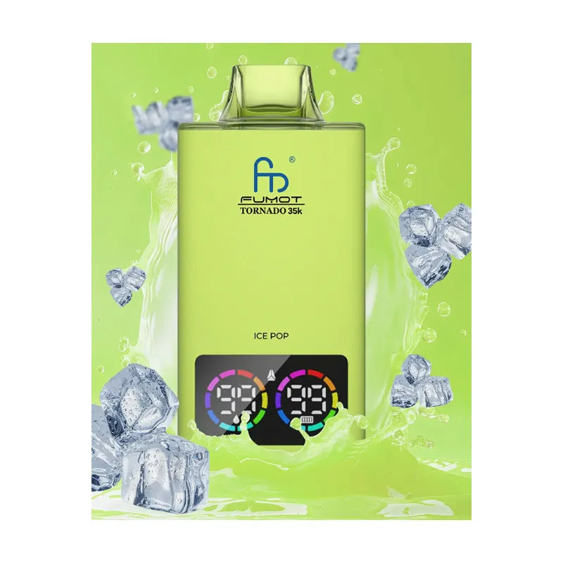 Fumot Tornado 35k Disposable Vape Fumot  Vape With Digital  20 flavor Display
