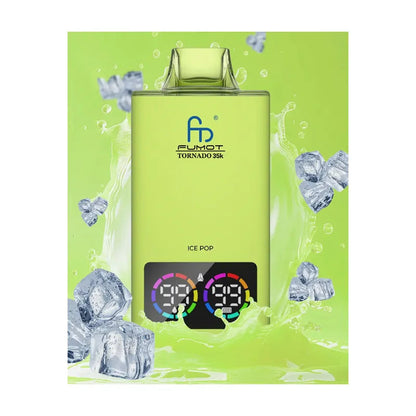 Fumot Tornado 35k Disposable Vape Fumot  Vape With Digital  20 flavor Display