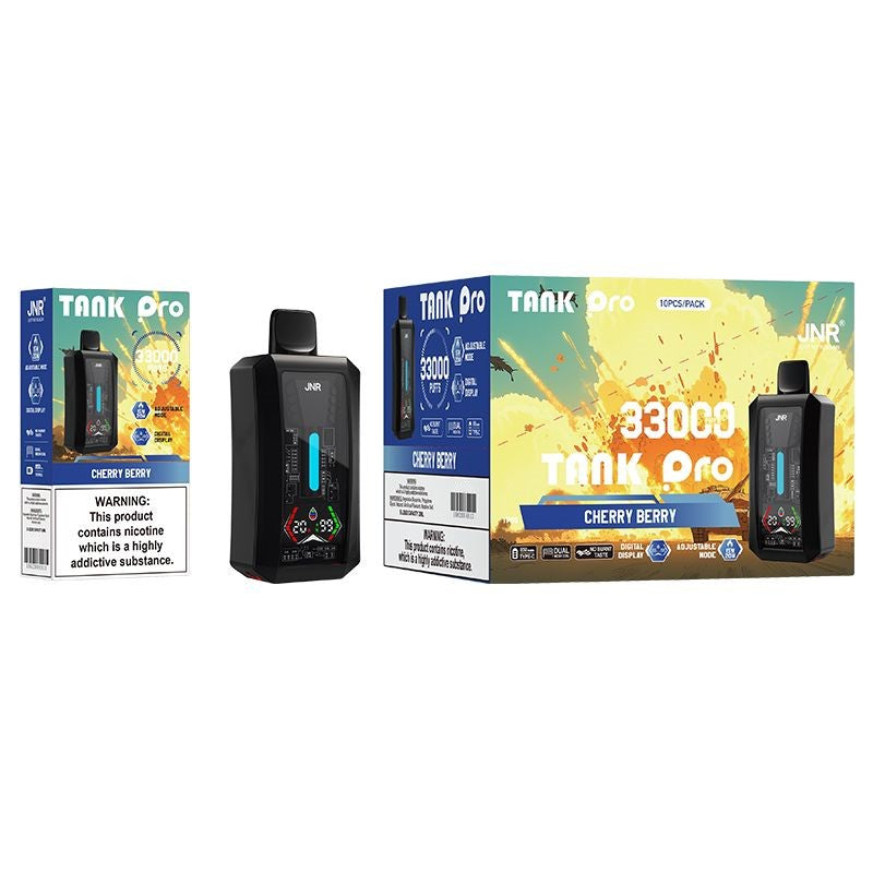 JNR Tank Pro 33000 Puffs Disposable Vape 16 Flavors