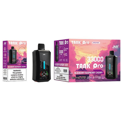JNR Tank Pro 33000 Puffs Disposable Vape (Box of 10) 16 Flavors