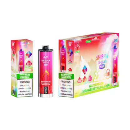 JNR Shisha Hookah Max 22000 Puffs Disposable Vape-850mAh Battery, 40ml E-liquid, Multiple Nicotine 12 Flavors