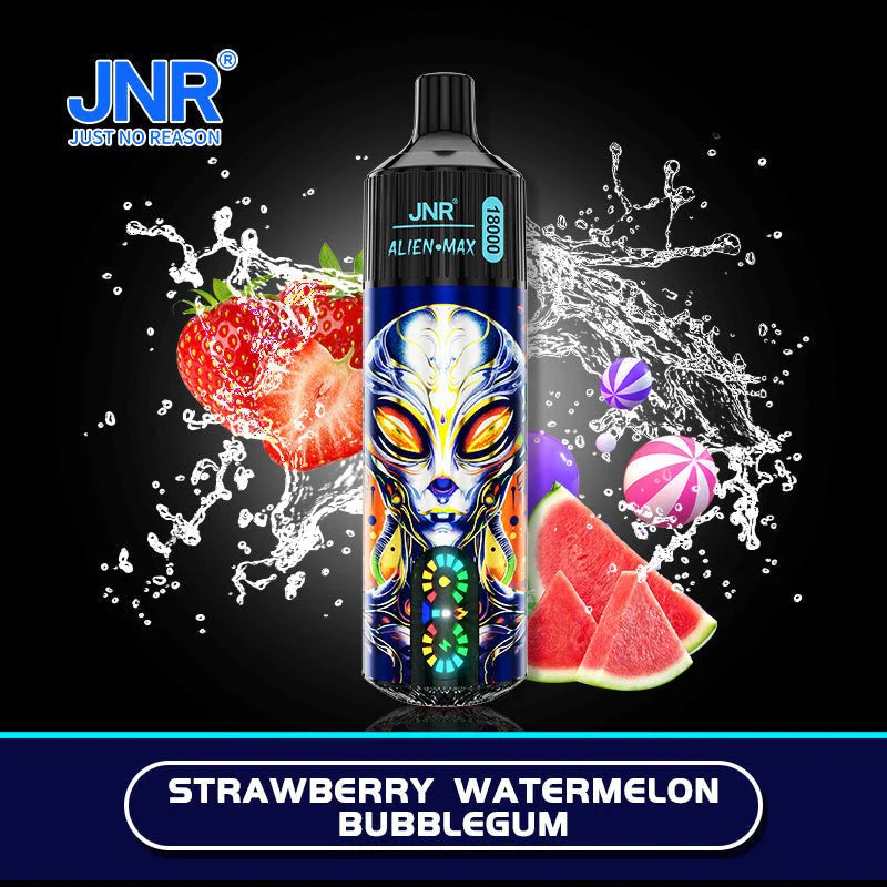 JNR Alien-Max 18000 Puffs Factory Wholesale Disposable E Cigarette Rechargeable Vape 21 Flavors Available