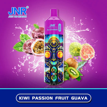 JNR ALIEN MAX 18000 Puffs Disposable E Cigarette Rechargeable Vape -850mAh Battery, 28ml E-liquid, Multiple Nicotine 22 Flavors