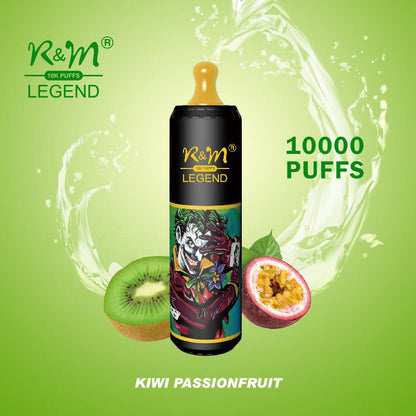 R&M 10000 puffs  10K  Fruit Flavor Portable Stylish High-quality E-lectronic c igarette Vape E-liquid V aporizer Pod system Include Nicotine 19 flavors