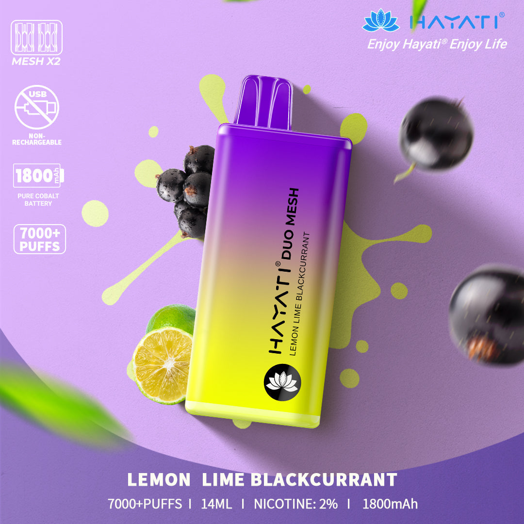 Hayati Duo Mesh 7000 Puffs Disposable Vape