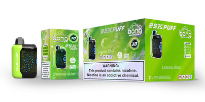 Bang starry 25000 puffs Disposable Vape-850mAh Battery, 30ml E-liquid, Multiple Nicotine 16 Flavors
