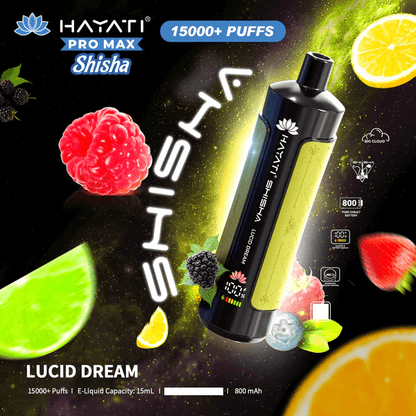 Hayati Shisha 15000 Puffs Disposable Vape (Box of 10)