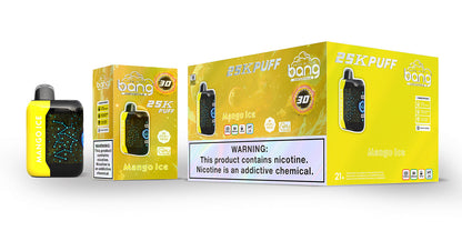 Bang starry 25000 puffs Disposable Vape-850mAh Battery, 30ml E-liquid, Multiple Nicotine 16 Flavors