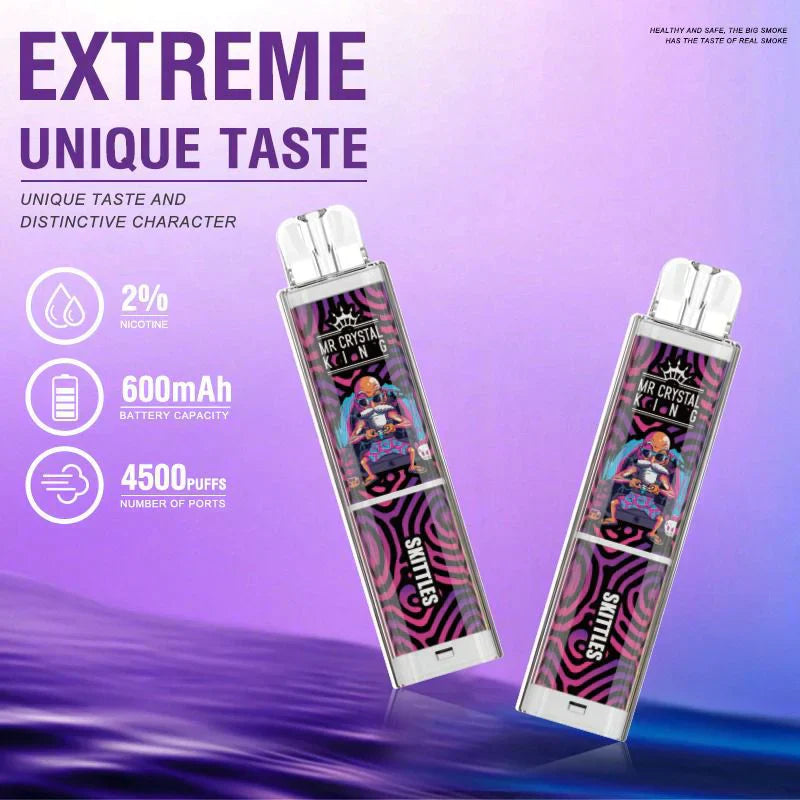 Mr Crystal King Disposable Vape 4500 Puffs 2ml e liquid