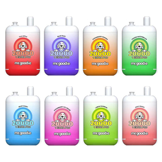 Mr.Goodie 20000 Puffs Disposable Vape  40ml 650mAh 12 Flavors