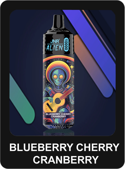 JNR Alien 5% Nicotine Disposable 850mAh 20ML 10000 Puffs 44 Flavors