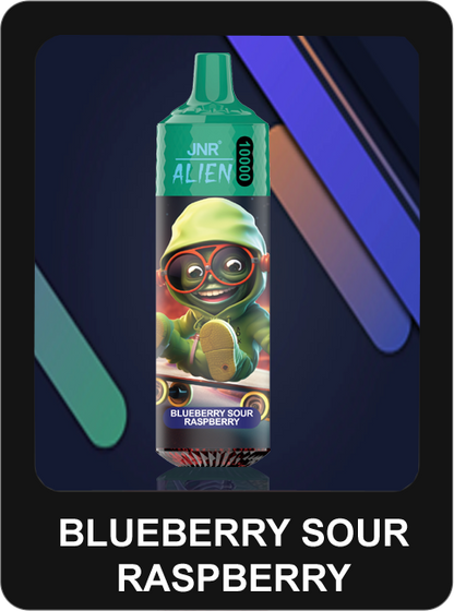 JNR Alien 5% Nicotine Disposable 850mAh 20ML 10000 Puffs 44 Flavors