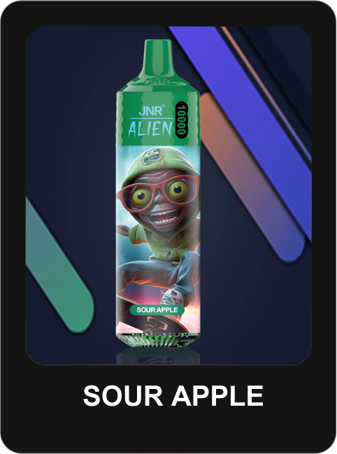 JNR Alien 5% Nicotine Disposable 850mAh 20ML 10000 Puffs 44 Flavors