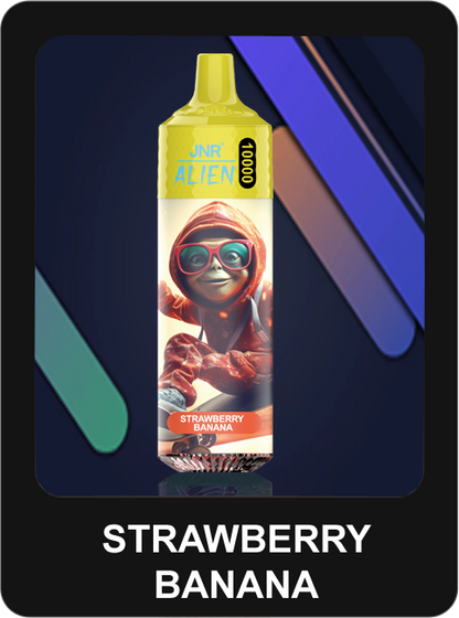 JNR Alien 5% Nicotine Disposable 850mAh 20ML 10000 Puffs 44 Flavors