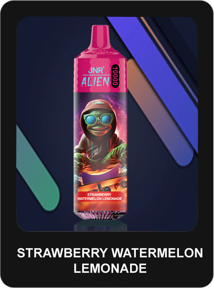 JNR Alien 5% Nicotine Disposable (Box of 10) 850mAh 20ML 10000 Puffs