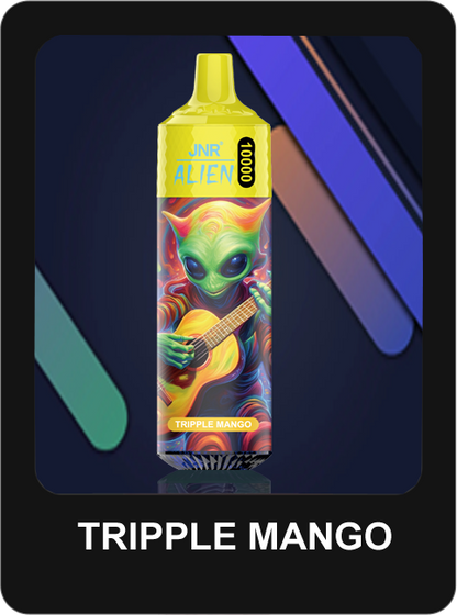 JNR Alien 5% Nicotine Disposable 850mAh 20ML 10000 Puffs 44 Flavors