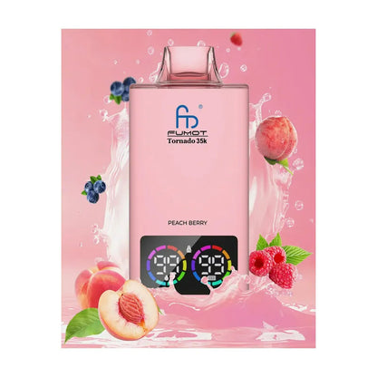 Fumot Tornado 35k Disposable Vape Fumot  Vape With Digital  20 flavor Display