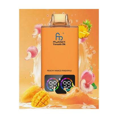 Fumot Tornado 35k Disposable Vape Fumot  Vape With Digital  20 flavor Display