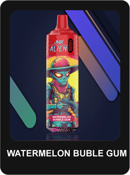 JNR Alien 5% Nicotine Disposable 850mAh 20ML 10000 Puffs 44 Flavors