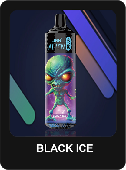 JNR Alien 5% Nicotine Disposable 850mAh 20ML 10000 Puffs 44 Flavors