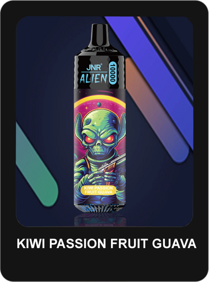 JNR Alien 5% Nicotine Disposable 850mAh 20ML 10000 Puffs 44 Flavors