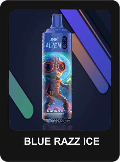 JNR Alien 5% Nicotine Disposable 850mAh 20ML 10000 Puffs 44 Flavors