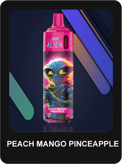 JNR Alien 5% Nicotine Disposable 850mAh 20ML 10000 Puffs 44 Flavors