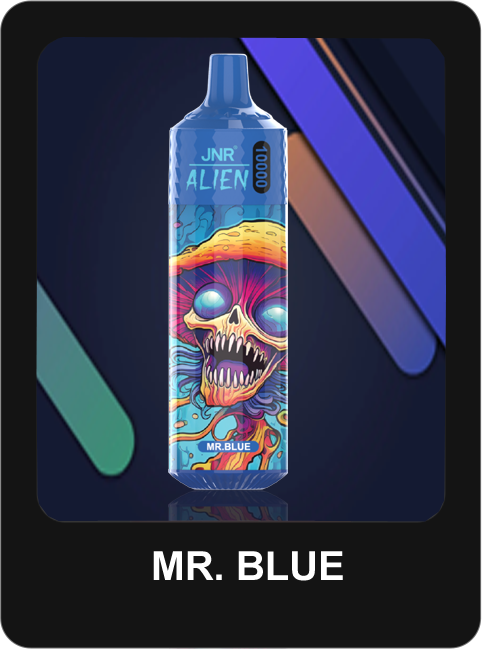 JNR Alien 5% Nicotine Disposable 850mAh 20ML 10000 Puffs 44 Flavors