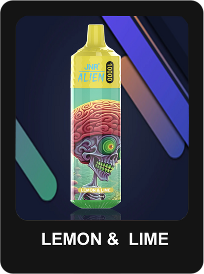 JNR Alien 5% Nicotine Disposable 850mAh 20ML 10000 Puffs 44 Flavors