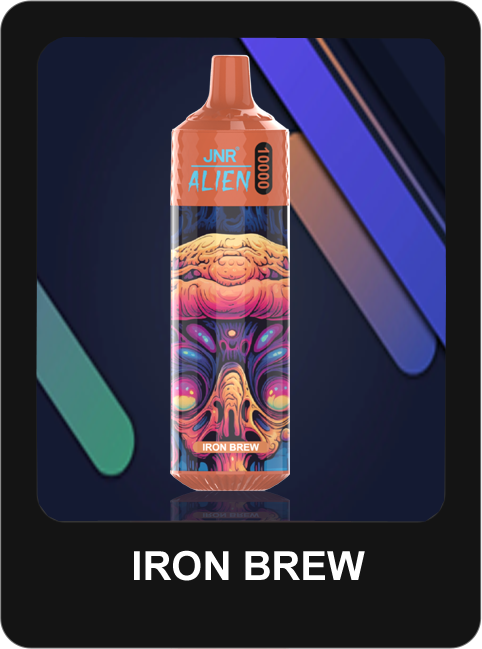 JNR Alien 5% Nicotine Disposable (Box of 10) 850mAh 20ML 10000 Puffs