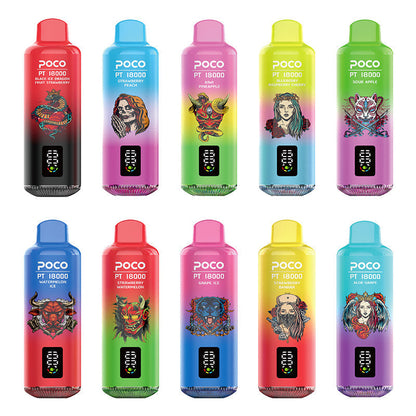 EU Warehouse POCO PT 18000 Puffs Disposable Vape Wholesale