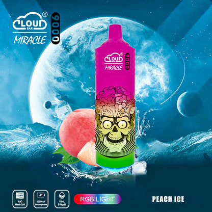 Cloud Bar 9000 Puffs  650mAh Mesh Coil 18ML  5% Rechargeable E Cigarettes Vapes Pen 18ml for Cigarettes Lovers 11 Flavors