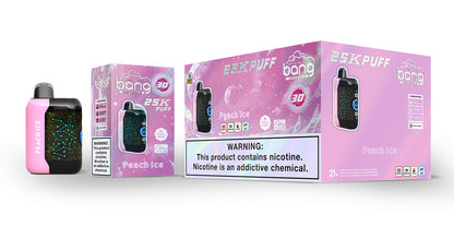 Bang starry 25000 puffs Disposable Vape-850mAh Battery, 30ml E-liquid, Multiple Nicotine 16 Flavors
