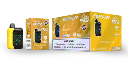 Bang starry 25000 puffs Disposable Vape-850mAh Battery, 30ml E-liquid, Multiple Nicotine 16 Flavors