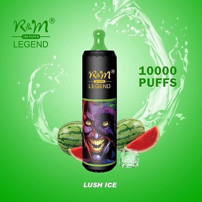 R&M legend 10000 Puffs 0% 2% 3% 5% Nicotine Rechargeable Disposable vape
