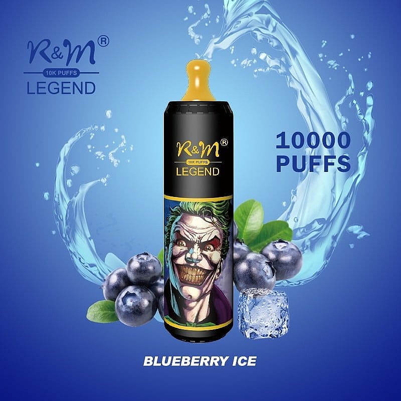 R&M legend 10000 Puffs 0% 2% 3% 5% Nicotine Rechargeable Disposable vape