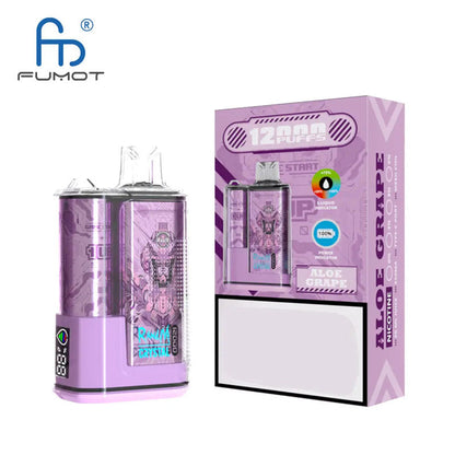 RandM Crystal 12000 Puffs Disposable Vape - 20ml, LED Display, 36 Flavors