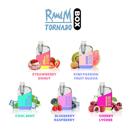 Original Randm Tornado Box 10000 Puff 10k Pufff Disposable E Cigarette Fumot Vape With Airflow Control